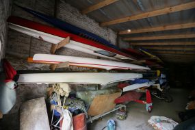 Water-rowing base "Dynamo"