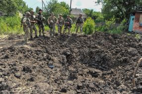 Oleksandr Turchynov in the area of ATO