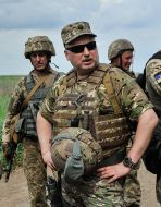 Oleksandr Turchynov in the area of ATO