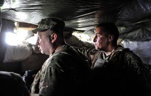 Oleksandr Turchynov in the area of ATO