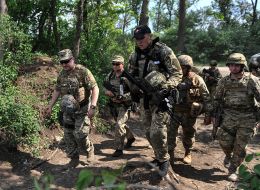 Oleksandr Turchynov in the area of ATO