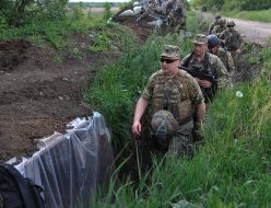 Oleksandr Turchynov in the area of ATO