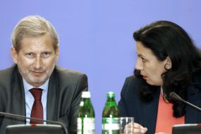 Johannes Hahn and Ivanna Klympush-Tsintsadze