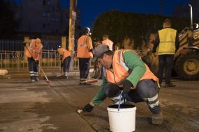 Capital repairs of Vasylkivska Street in Kiev