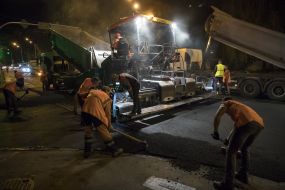 Capital repairs of Vasylkivska Street in Kiev