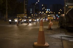 Capital repairs of Vasylkivska Street in Kiev