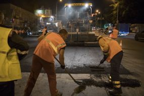Capital repairs of Vasylkivska Street in Kiev