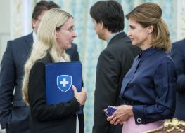 Ulyana Suprun, Marina Poroshenko