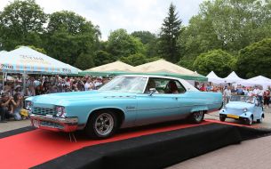 Exhibition of retro cars