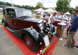 Exhibition of retro cars