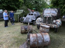 Exhibition of retro cars