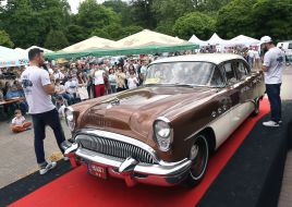 Exhibition of retro cars