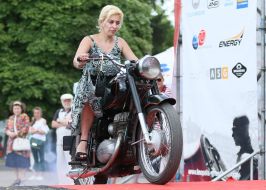 Exhibition of retro cars