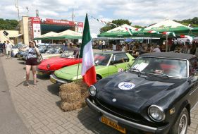 Exhibition of retro cars