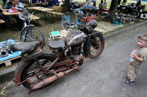 Exhibition of retro cars