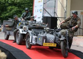 Exhibition of retro cars