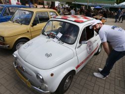 Exhibition of retro cars