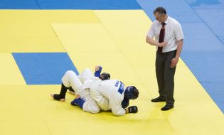 Participants in the Hand-to-Hand Fighting Tournament