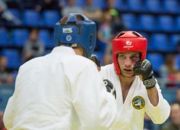 Participants in the Hand-to-Hand Fighting Tournament