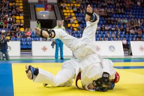 Participants in the Hand-to-Hand Fighting Tournament