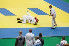 Participants in the Hand-to-Hand Fighting Tournament
