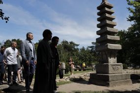 Vitali Klitschko and Daisaku Kadokawa