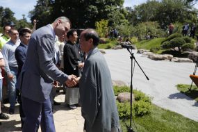 Vitali Klitschko and Daisaku Kadokawa