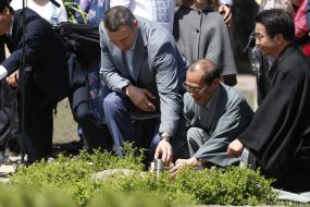 Vitali Klitschko and Daisaku Kadokawa