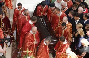 Farewell ceremony with Lubomyr Husar