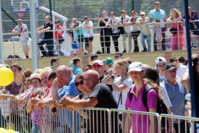 Открытие реконструированного стадиона "Трудовые резервы"