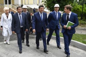 Володимир Гройсман та Володимир Кістіон