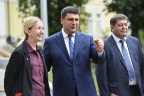 Уляна Супрун, Володимир Гройсман та Володимир Кістіон