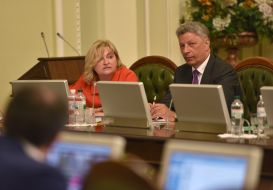 Irina Lutsenko and Yuri Boyko