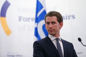 Sebastian Kurtz and Pavel Klimkin