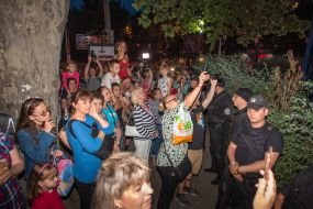 Clashes between activists and police