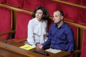 Oksana Syroyid and Yegor Sobolev