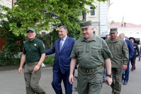 Arsen Avakov and Yuri Allerov