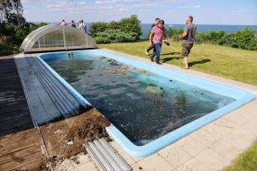 Conflict on the Odessa beach