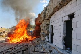 Conflict on the Odessa beach