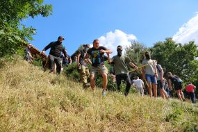 Conflict on the Odessa beach