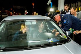 Пункт пропуска "Чоп-Захонь" в первые часы после вступления в силу безвиза