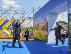Petro Poroshenko and Andrej Kiska