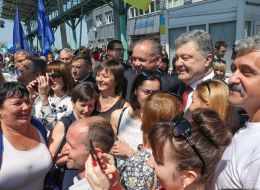 Petro Poroshenko and Andrej Kiska