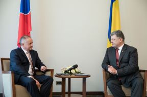 Petr Poroshenko and Andrej Kiska