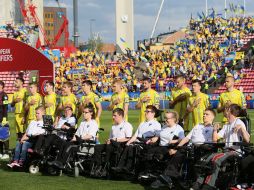 Players of the Ukrainian national football team