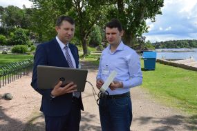 Юрий Войтенко и Даниил Сытников 