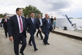 Алексей Вадатурский, Владимир Гройсман и Константин Брыль