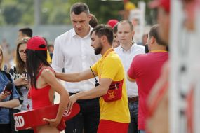 Vitali Klitschko inspected beaches