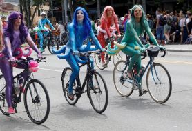 "Fremont Solstice Parade" в Сиэтле (США)