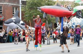 "Fremont Solstice Parade" в Сиэтле (США)